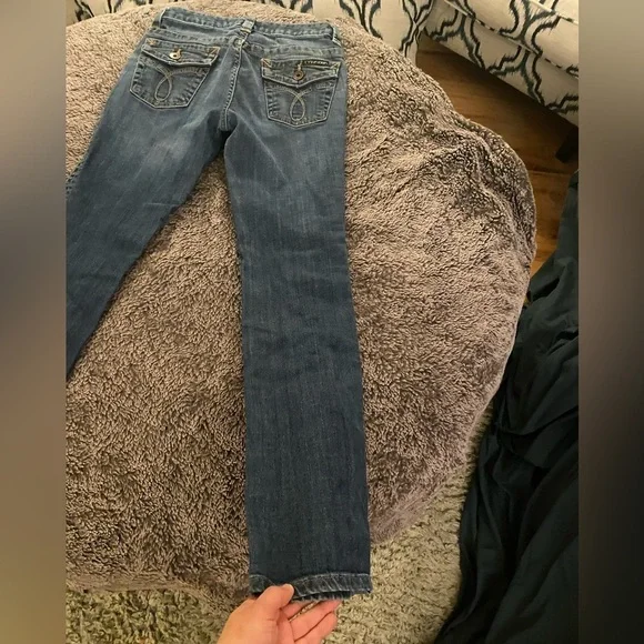 CALVIN KLEIN Women’s Vintage Lean Bootcut Jeans - Picture 4 of 16